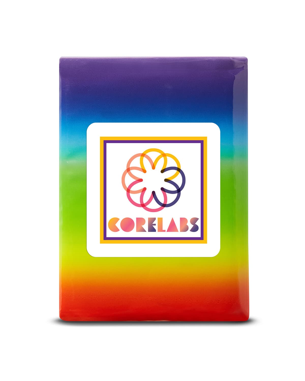 Mini Tissue Packet - Rainbow. - Image 1