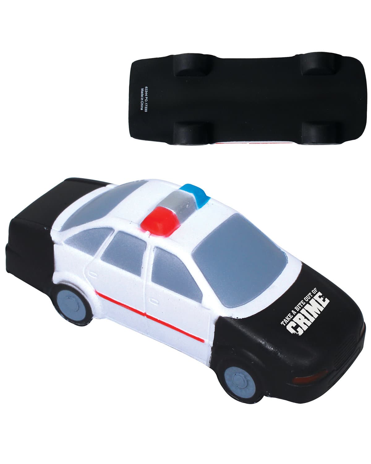 Police Car Shape Stress Ball. - Image 1