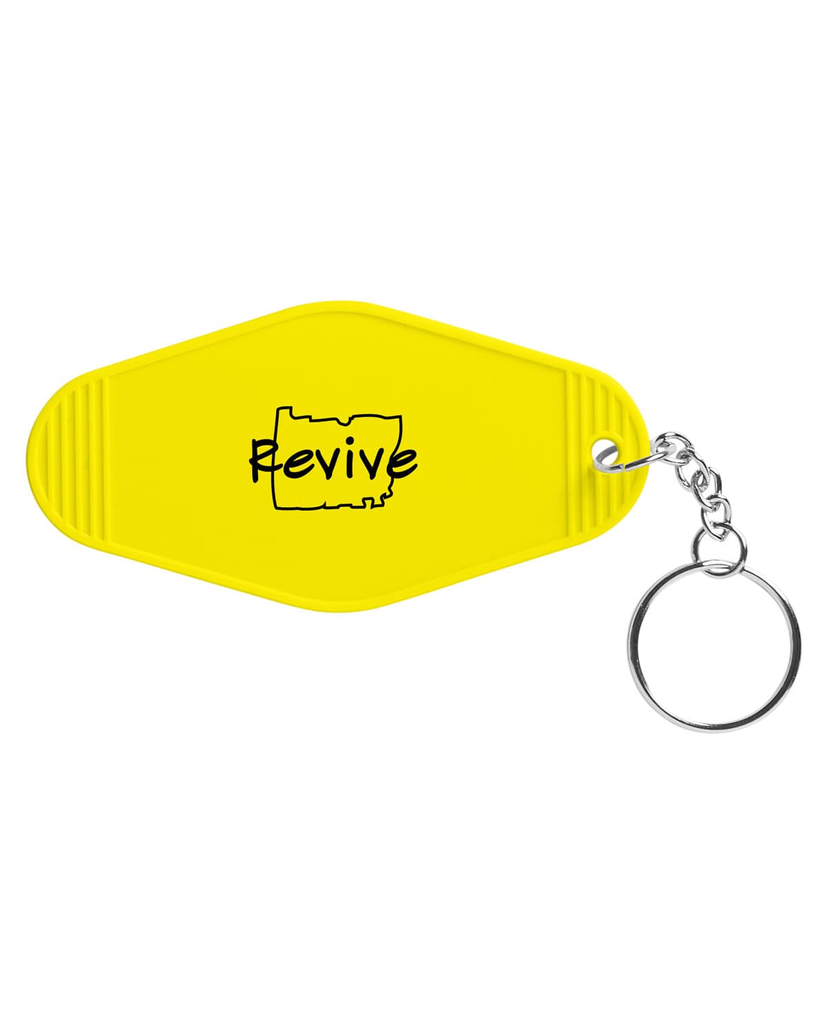 Recycled ABS Motel Keychain. - Image 1