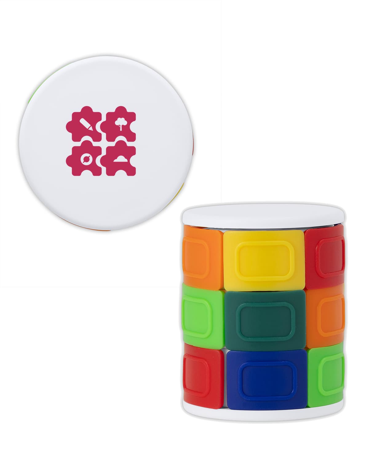 Rotate & Slide Puzzle Fidget Toy.