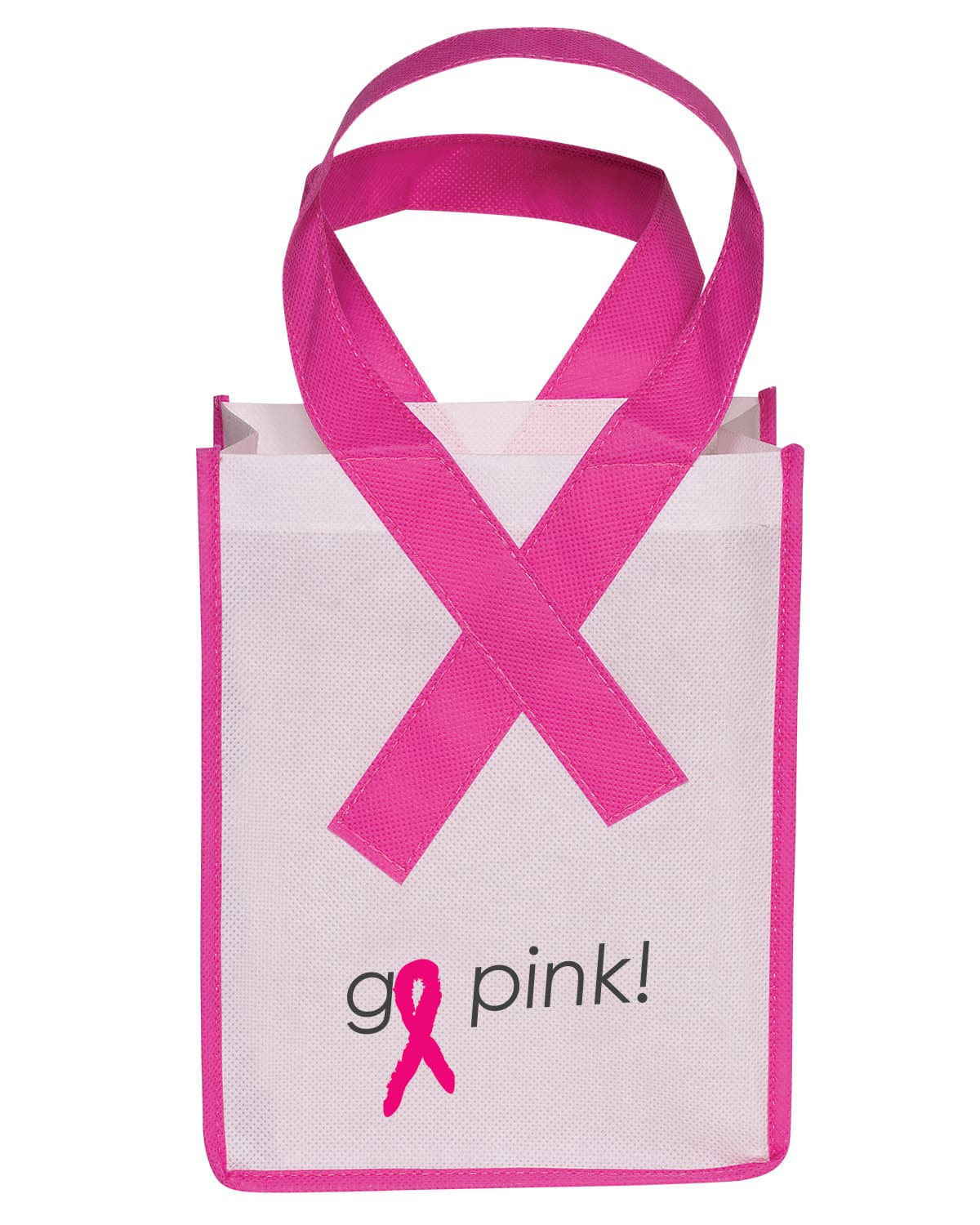 Small Breast Cancer Awareness Bag. - Image 1