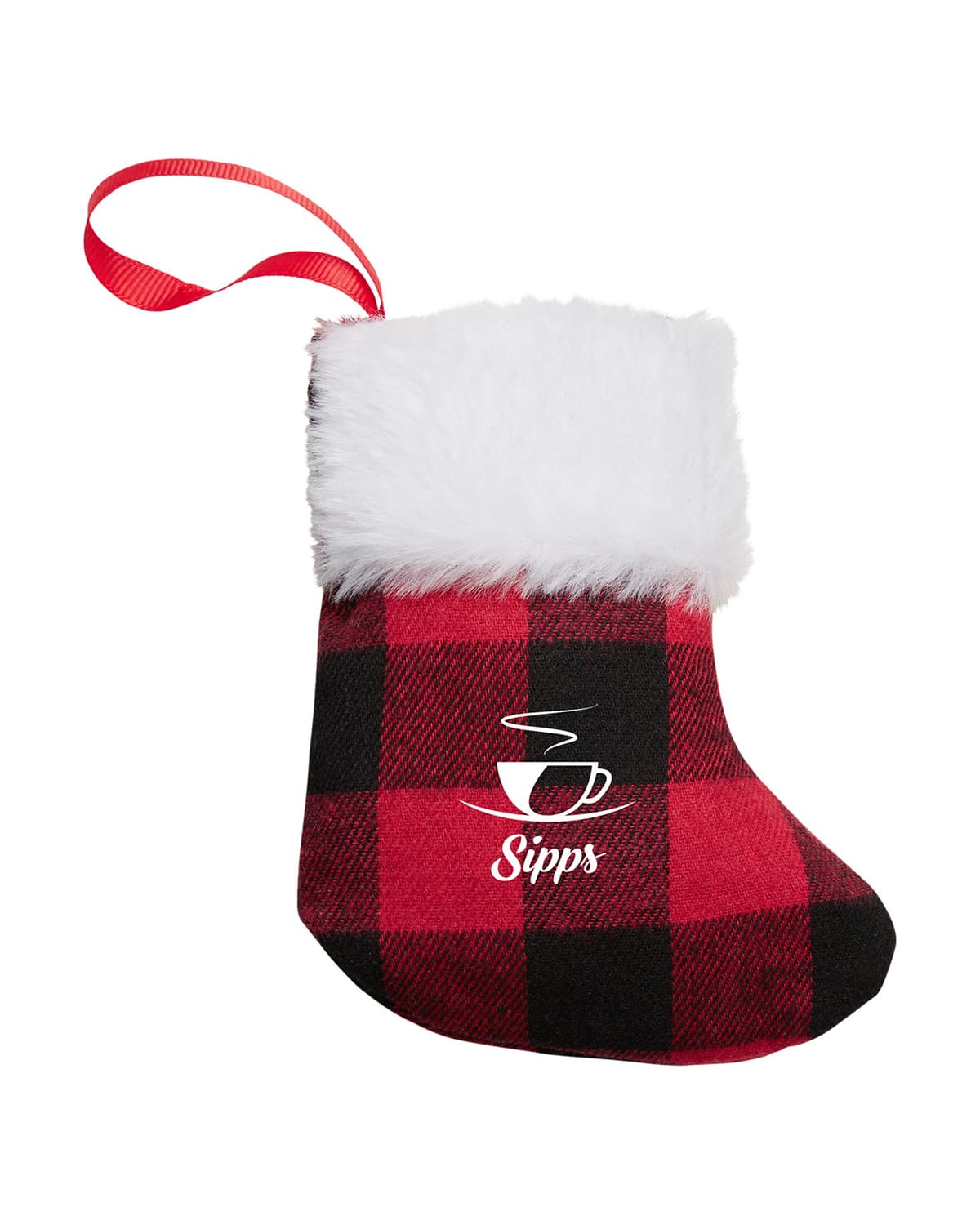 Stocking Holiday Christmas Ornament.