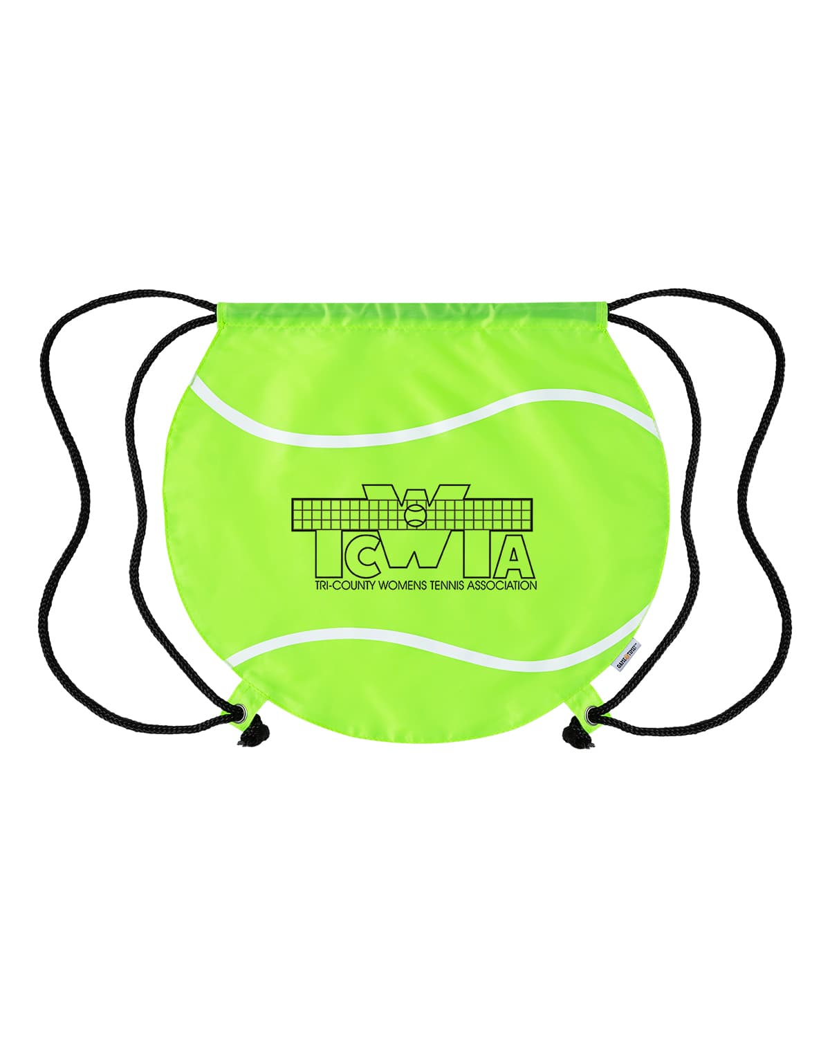 Tennis Ball Drawstring Bag. - Image 1