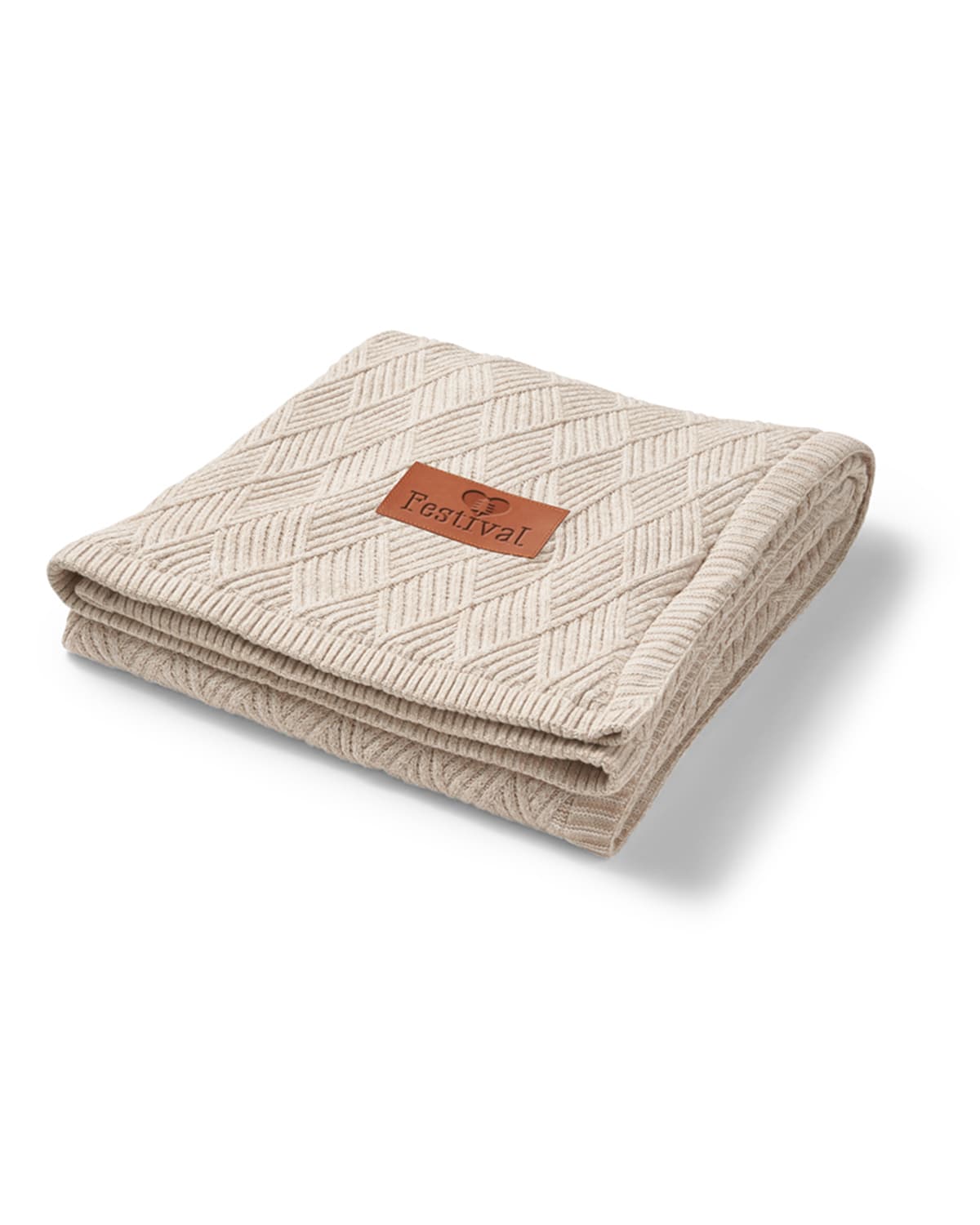 Trellis Knit Blanket. - Image 1