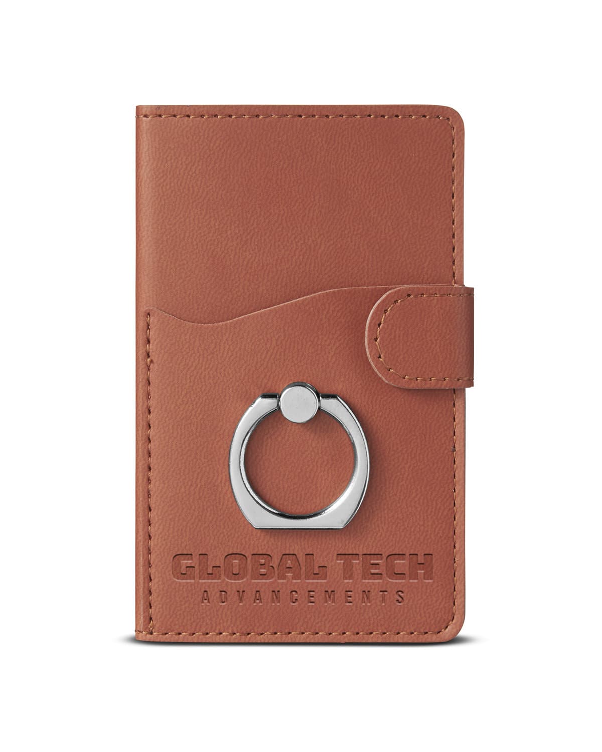 Tuscany Dual Card Pocket With Metal Ring. - Image 1