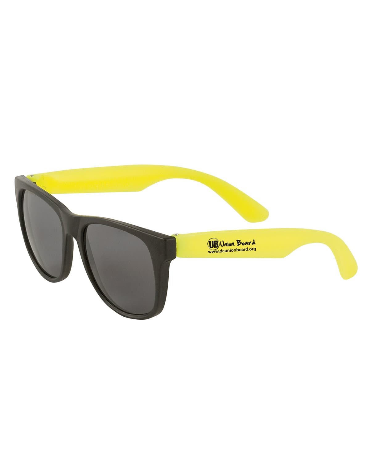 Two-Tone Matte Sunglasses.