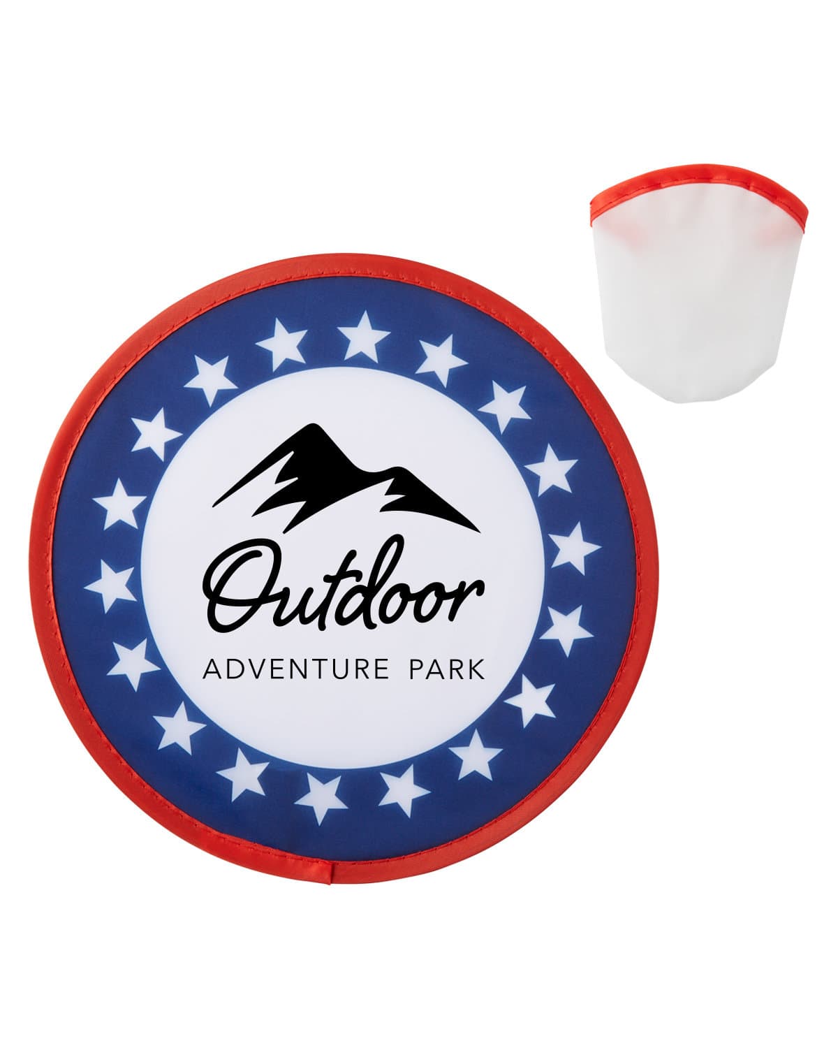 USA Patriotic Folding Flyer With Case. - Image 1