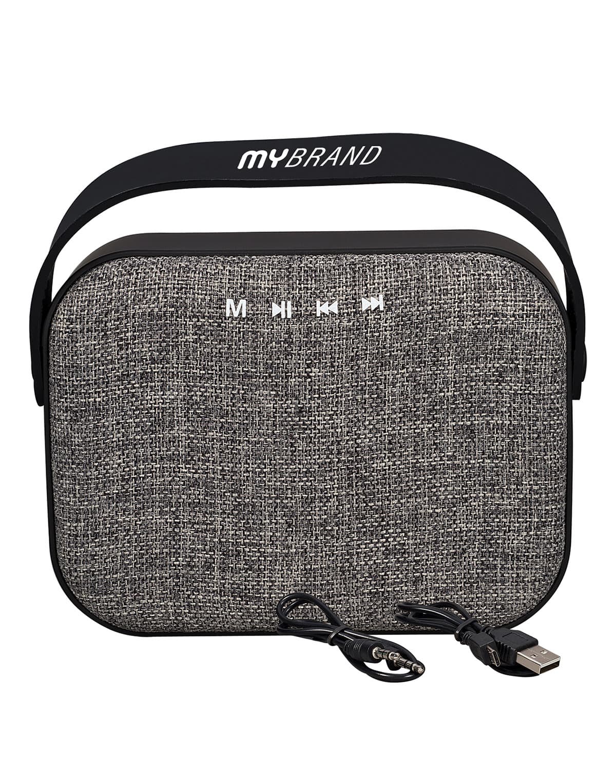 Woven Fabric Wireless Speaker.